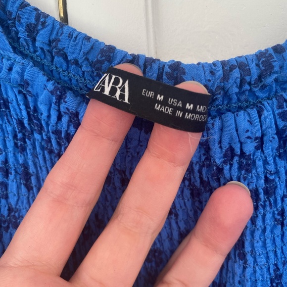 Zara Blue maxi dress - Picture 3 of 3